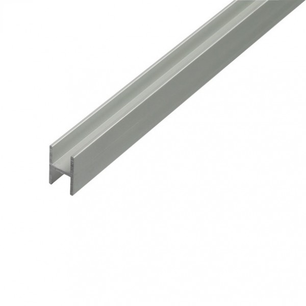 Hliníkový profil H, 12x9,1x1,3mm, 100cm, stříb...