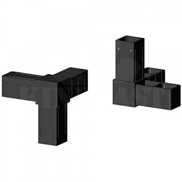 Spojka profilů AH s pravoúhlým vývodem 3D, pla...