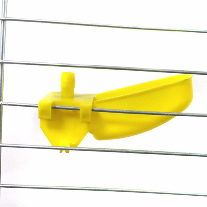 Napáječka automatická před klec 4x, zátěžová, pro křepelky a jinou drůbež