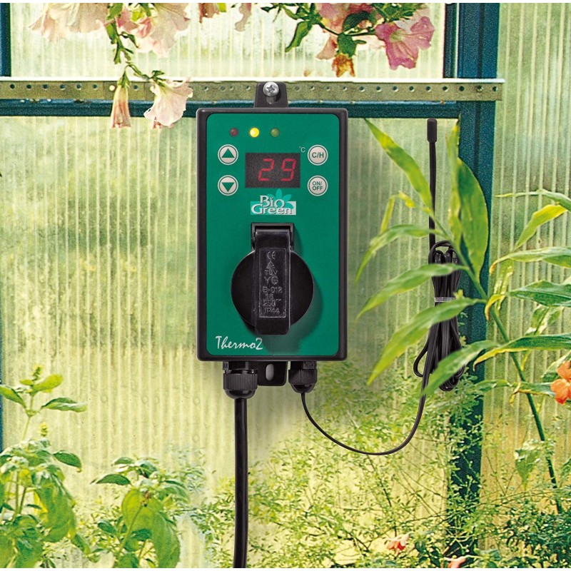 Vytápění skleníku a zimních zahrad BioGreen Termostat
